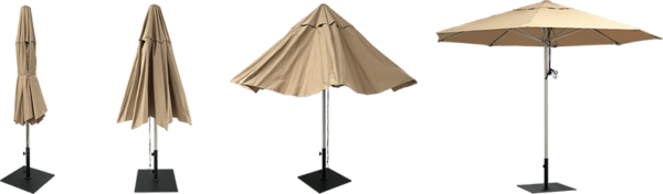Venus outdoor umbrella 2m Square - Image 12