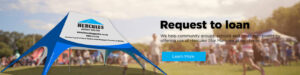 request to loan hercules marquee for free