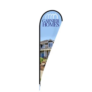 tear drop flags sample