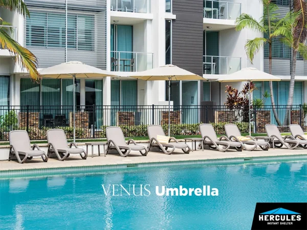Venus outdoor umbrella 2m Square - Image 14