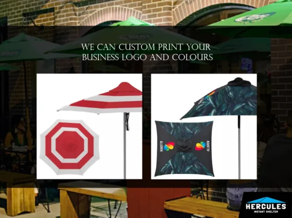 Eventi market umbrella 2.8m Octagon - Image 11