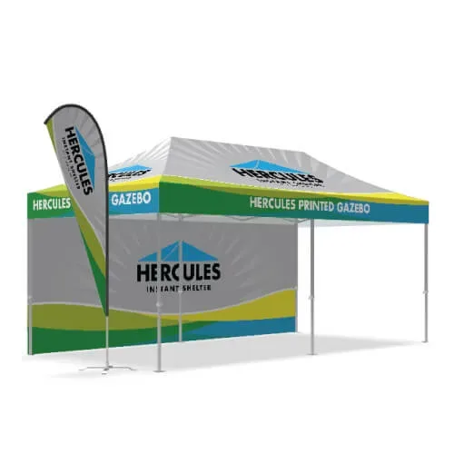 Printing Standing Flag for Custom Gazebo