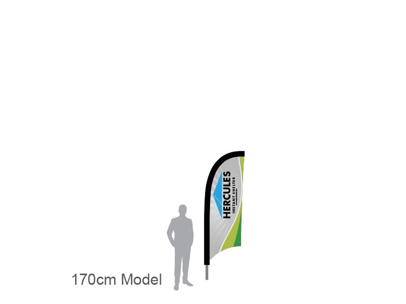 feather flag medium size