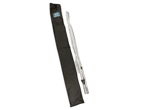 heavy duty fibreglass flag pole and carry bag